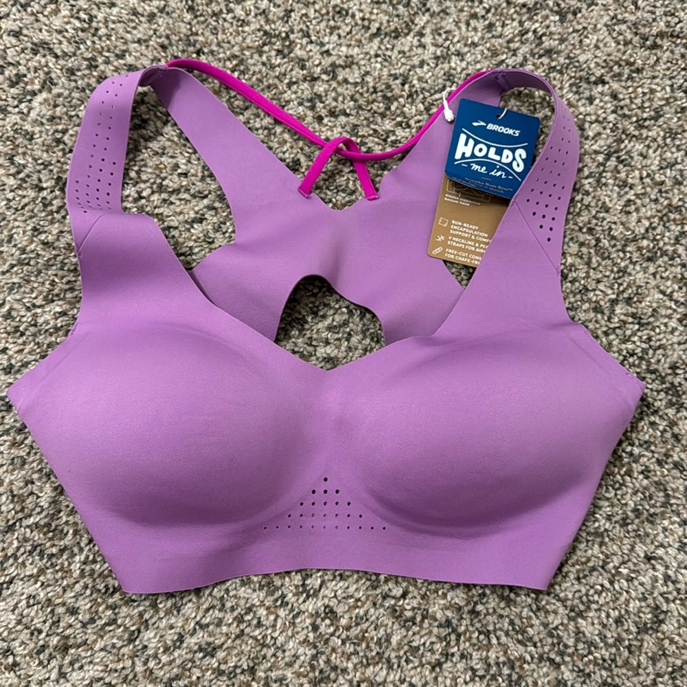 Brooks NWT Purple Sports Bra